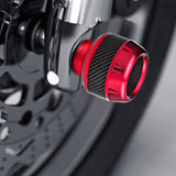 SEAMETAL Aluminum Alloy Motorcycle Crash Protector Scooter Wheel Front Fork Frame Falling Protection Pads Sliders