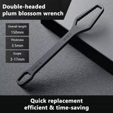 SEAMETAL Universal Torx Wrench Self-tightening Adjustable Glasses Wrench Board Double-head Torx Spanner Hand Tools For Factory