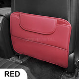 Car Anti-kick Pad Pu Leather Auto Seat Back Protector Pads Anti Scratch Back Seat Organizer