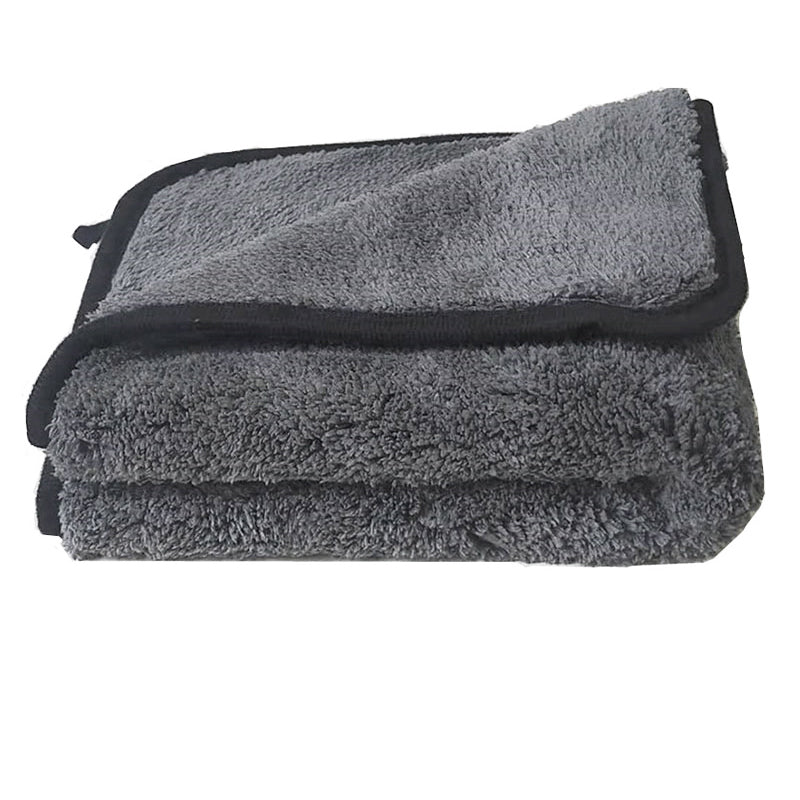 SEAMETAL Thickened Coral Fleece 1200gsm Car Cleaning Towel Super Absorbent Microfiber Cleaning Cloth Home Window Detailing Rag