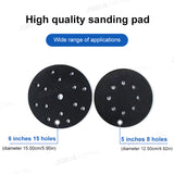 2pcs Universal Sandpaper Cushion Hook And Loop Buffer Pad For Sand Paper