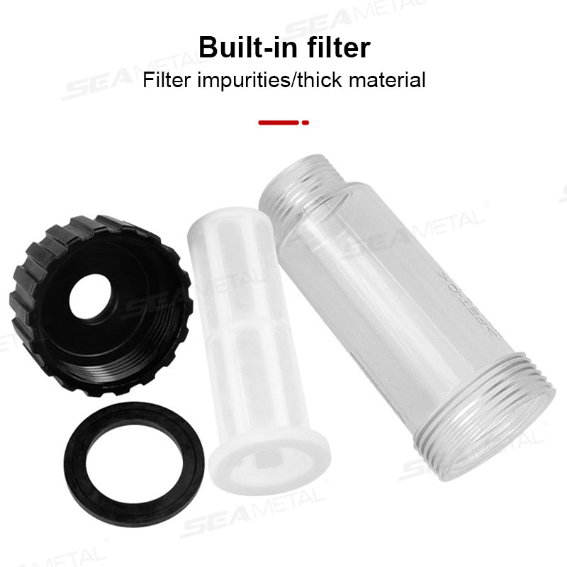 SEAMETAL High Pressure Water Pipe Filter Washer Filter Connector Quick Connection Hose Pipe