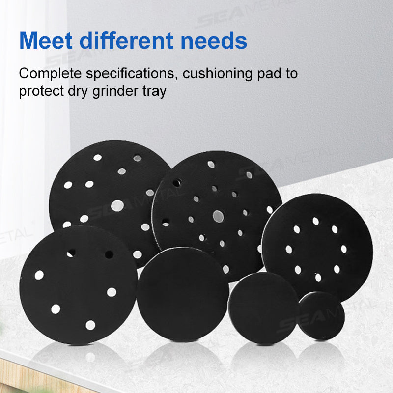 2pcs Universal Sandpaper Cushion Hook And Loop Buffer Pad For Sand Paper