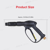SEAMETAL High Pressure Car Wash Gun Adjustable Spray Nozzle Car Wash Machine Water Gun
