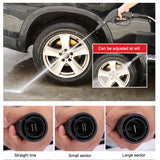 SEAMETAL High Pressure Car Wash Gun Adjustable Spray Nozzle Car Wash Machine Water Gun