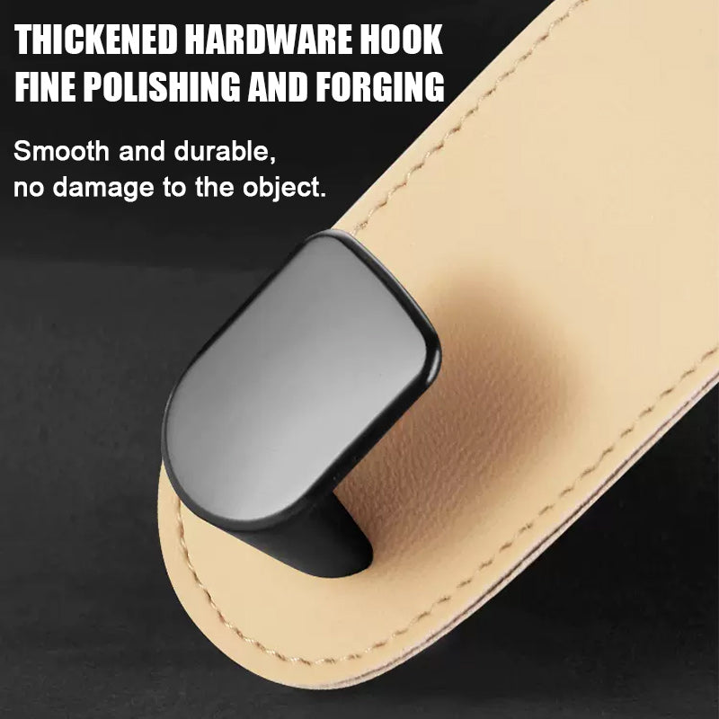SEAMETAL Car Passenger Glove Box Hook Double Hook Purse Bag Hanger