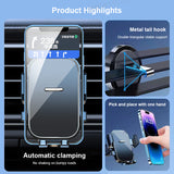 SEAMETAL Gravity Car Phone Holder Air Vent Upgrade Hook Clip Mobile Phone Holder