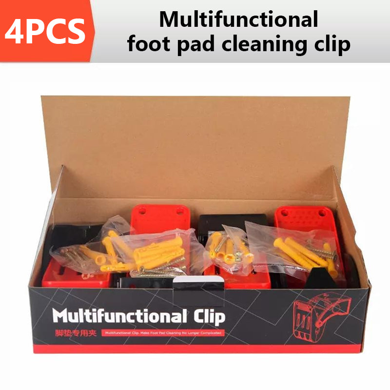 SEAMETAL Car Foot Pad Cleaning Clip Multi-functional Car Foot Pad Cleaning Clip Fixed Store Beauty Tool Clamps Hang Your Carpet