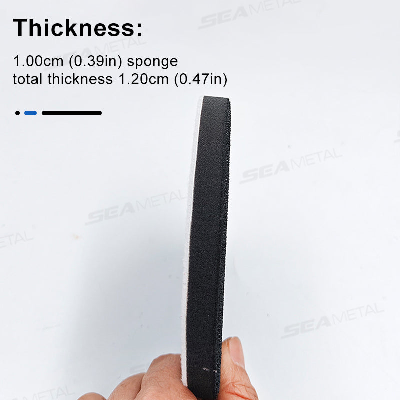 2pcs Universal Sandpaper Cushion Hook And Loop Buffer Pad For Sand Paper