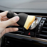 Car Interior Cleaning Brush Wave Arc Curved Wash Brushes Car Crevice Dust Removal Brush