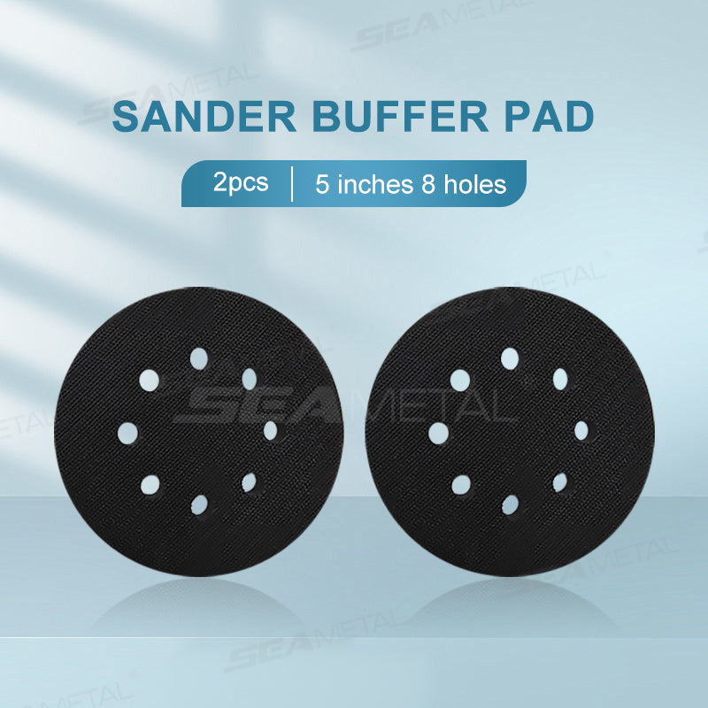 2pcs Universal Sandpaper Cushion Hook And Loop Buffer Pad For Sand Paper