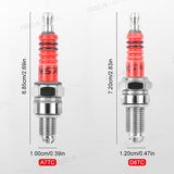 SEAMETAL Racing Spark Plug 3 Triple Electrode A7TC D8TC Fits for GY6 CG 50 70 110 125 150CC Motorcycle Atv Scooter