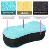 SEAMETAL Randomly Send Colors Large Towel Cloth Car Wipe Cable Coral Honeycomb Sponge
