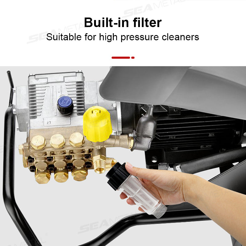 SEAMETAL High Pressure Water Pipe Filter Washer Filter Connector Quick Connection Hose Pipe