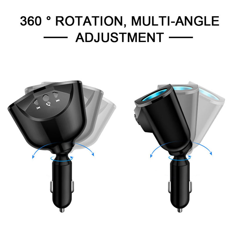 Car Cigarette Lighter Splitter Auto Power adapter QC3.0 Super Fast Dual USB Car Charger