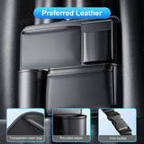 SEAMETAL Durable Black Fabric Car Trunk Organizer with Seat Back Storage