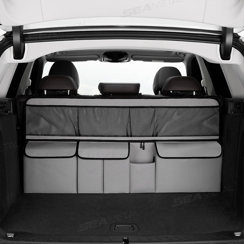 SEAMETAL Car Trunk Storage Bag Foldable Organizer Car Seat Back Hanging Storage Bag