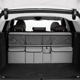 SEAMETAL Car Trunk Storage Bag Foldable Organizer Car Seat Back Hanging Storage Bag