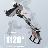 SEAMETAL Car Phone Holder Suction Cup Center Console Phone Stand 360° Free Adjustment Smartphone Holder