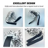 SEAMETAL Car Wheel Wash Towel Brush Microfiber Car Cleaning Towel Coral Plush