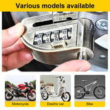 SEAMETAL Motorcycle Password Disc Brake Lock Waterproof  Electric Car Anti-theft Lock