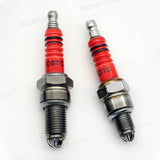 SEAMETAL Racing Spark Plug 3 Triple Electrode A7TC D8TC Fits for GY6 CG 50 70 110 125 150CC Motorcycle Atv Scooter