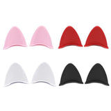 SEAMETAL Motorcycle Helmet Cat Ears Decoration Motocross Helmet Accessories Silicone Cat Ears Sticker