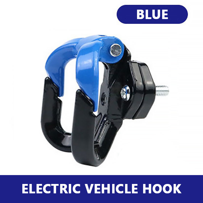 SEAMETAL Aluminum Alloy Motorcycle Helment Hook Holder Hand Bag Double Hook