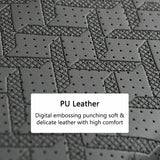 SEAMETAL Car Armrest Box Cushion Leather Height Increasing With Cup Holder