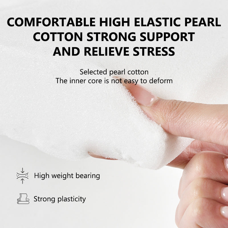 SEAMETAL Car Armrest Box Cushion Leather Height Increasing With Cup Holder