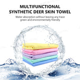 SEAMETAL Deer Skin Car Towels Strong Absorbent Car Washing Towel