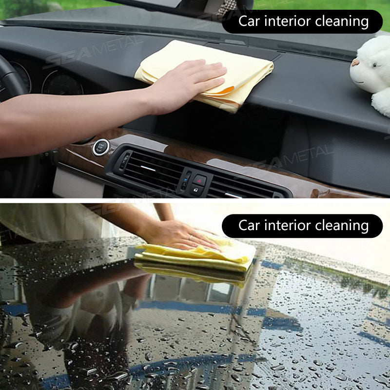SEAMETAL Deer Skin Car Towels Strong Absorbent Car Washing Towel