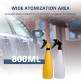 SEAMETAL Acid and Alkali Resistant  800ML Car Sprayer Bottle with Adjustable Nozzle