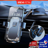 SEAMETAL Car Phone Holder Suction Cup Dashboard Cellphone Mount 360° Rotating