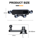 SEAMETAL Car Air Vent Phone Holder For 4-7 Inches Phones Universal Stable ABS Car Phone Holder