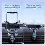 SEAMETAL Car Air Vent Phone Holder For 4-7 Inches Phones Universal Stable ABS Car Phone Holder