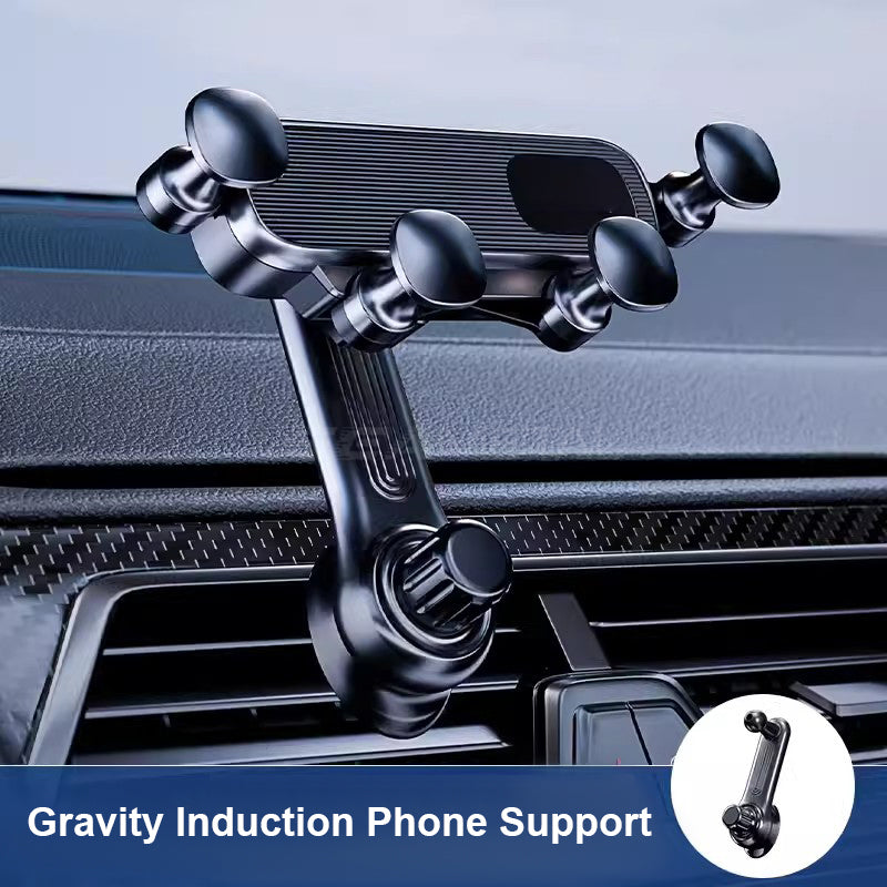 SEAMETAL Car Air Vent Phone Holder For 4-7 Inches Phones Universal Stable ABS Car Phone Holder