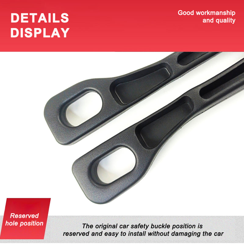 SEAMETAL Car Seat Gap Filler Seat Leak Proof Filling Strip 2PCS Universal Side Seam Plug Strips