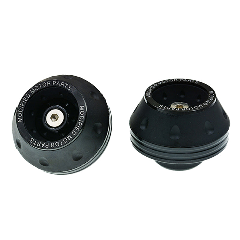 SEAMETAL Universal Motorcycle Anti-drop Fork Slider Cup Aluminum Alloy Frame Wheel Slider Protector Scooter Modification Front Fork Cup