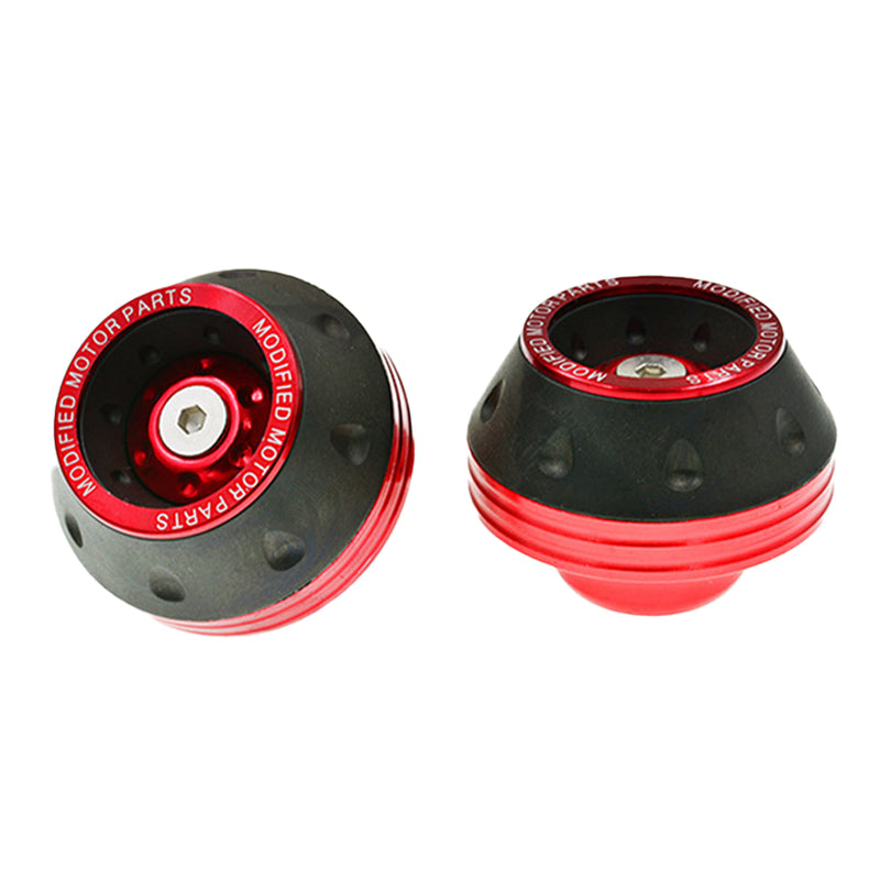 SEAMETAL Universal Motorcycle Anti-drop Fork Slider Cup Aluminum Alloy Frame Wheel Slider Protector Scooter Modification Front Fork Cup
