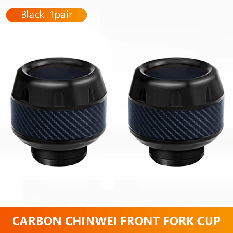 SEAMETAL Aluminum Alloy Motorcycle Crash Protector Scooter Wheel Front Fork Frame Falling Protection Pads Sliders