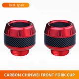 SEAMETAL Aluminum Alloy Motorcycle Crash Protector Scooter Wheel Front Fork Frame Falling Protection Pads Sliders