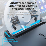 SEAMETAL Car Steering Wheel Tray Auto Interior Laptop Desk Multi-Functional Extendable Tray for Work Dining Travel Writing Reading