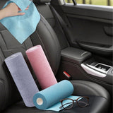 SEAMETAL Car Polyester Cotton Hand Torn Towel Dual Use Dry Wet Microfiber Thickening Water Uptake Durable Cleaning