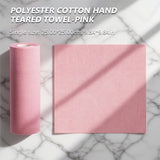 SEAMETAL Car Polyester Cotton Hand Torn Towel Dual Use Dry Wet Microfiber Thickening Water Uptake Durable Cleaning