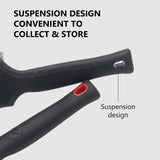 SEAMETAL Car Tire Wheel Cleaning Brush Car Wash Brush Medium Soft Nylon Short Handle Steel Ring Floor Mat Fabric Decontamination Brush