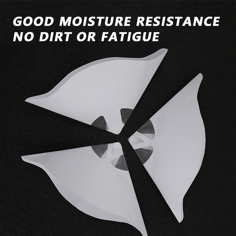 SEAMETAL 50/100Pcs Disposable Paint Funnel Filter Paper Car Paint Spray Mesh Paper Filter Funnel Strainer Conical Straining Tool