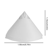 SEAMETAL 50/100Pcs Disposable Paint Funnel Filter Paper Car Paint Spray Mesh Paper Filter Funnel Strainer Conical Straining Tool