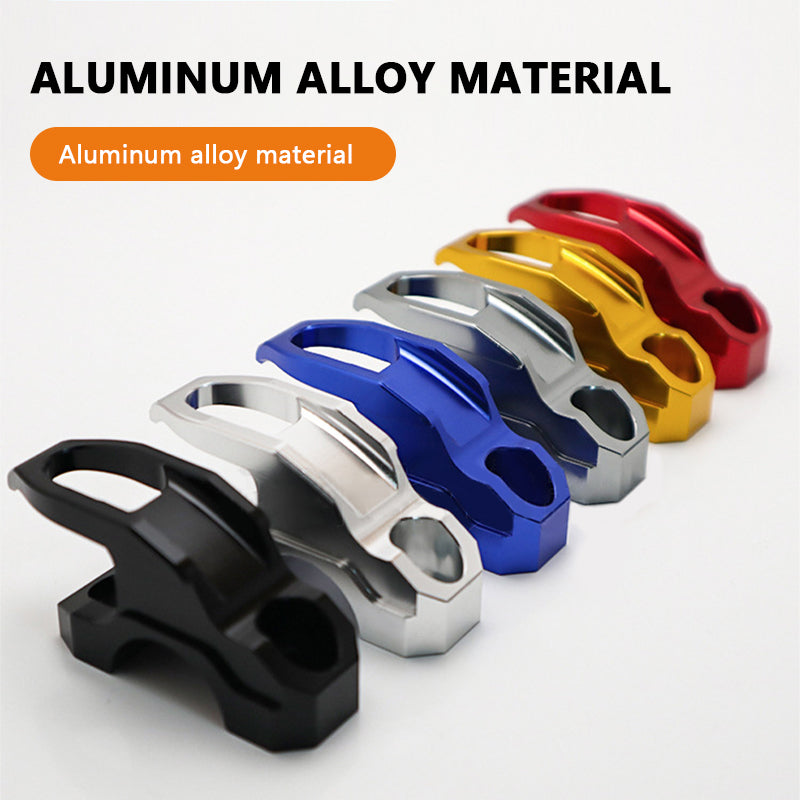 SEAMETAL Motorcycle Helmet Hook Universal Aluminium Alloy Luggage Bag Hanger Modified Helmet Holder Clamp Bracket Accessories