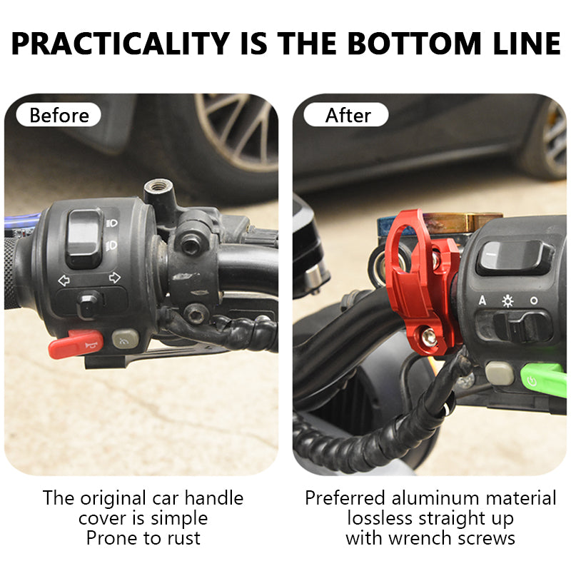 SEAMETAL Motorcycle Helmet Hook Universal Aluminium Alloy Luggage Bag Hanger Modified Helmet Holder Clamp Bracket Accessories